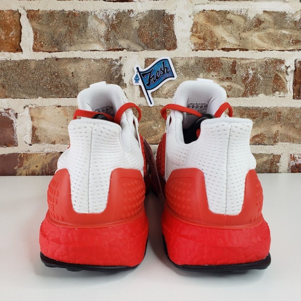 Adidas UltraBoost DNA x Lego ‘Color Pack Red’ Running Shoes Men's SZ 10.5 H67755 - Picture 4 of 15